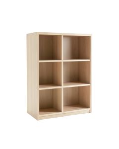 Briar Edge Freestanding Bookcase - Beige (synthetic illustration; no displayed measurements)