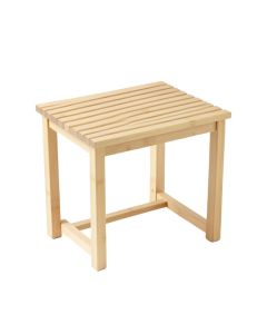 Summit Crossing Compact Balcony Table - Beige (synthetic illustration; no displayed measurements)