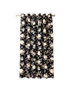 Felicite 100 % Cotton Floral Room Darkening Rod Pocket Single Curtain Panel (synthetic illustration; no displayed measurements)