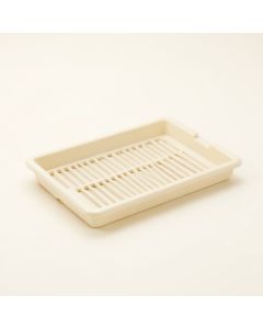 Briar Falls Empty Under-Desk Cable Tray - Ivory (synthetic illustration; no displayed measurements)