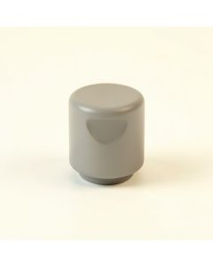 Laurel Crest Cabinet Knob Without Packaging - Gray (synthetic illustration; no displayed measurements)