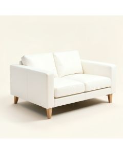 Vannatter 90 '' Faux Leather Square Arm Sofa (synthetic illustration; no displayed measurements)