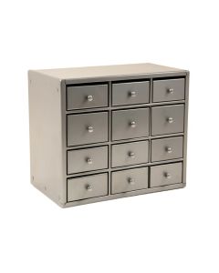 Flint Crossing Small-Parts Storage Drawer Cabinet - Gray (synthetic illustration; no displayed measurements)