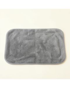 Rowan Crest Bath Mat - Gray (synthetic illustration; no displayed measurements)