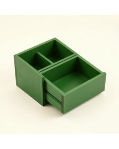 Dune Arc Empty Coffee-Station Organizer (synthetic illustration; no displayed measurements)