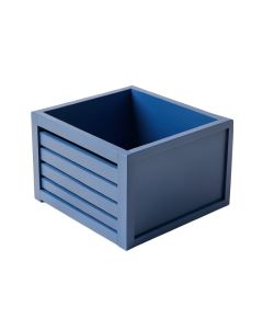 Vale Arc Empty Furniture-Style Litter Enclosure - Blue (synthetic illustration; no displayed measurements)
