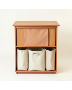 Briar Dale Laundry Sorting Station With Plain Removable Bags - Terracotta (synthetic illustration; no displayed measurements)