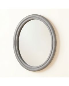 Wren Branch Framed Wall Mirror - Gray (synthetic illustration; no displayed measurements)