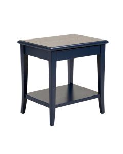 Oak Branch Side Table - Navy