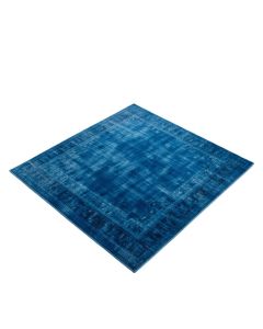 Colorful Blue Area Rug (synthetic illustration; no displayed measurements)