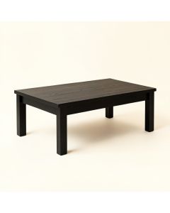 Pine Edge Coffee Table - Black (synthetic illustration; no displayed measurements)