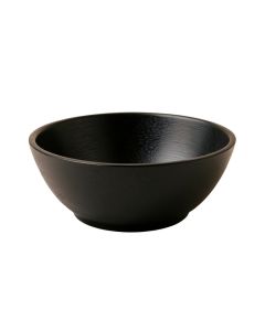 Pine Arc Dining Bowl - Black (synthetic illustration; no displayed measurements)