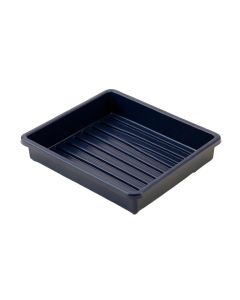 Glen Fold Empty Under-Desk Cable Tray - Navy (synthetic illustration; no displayed measurements)