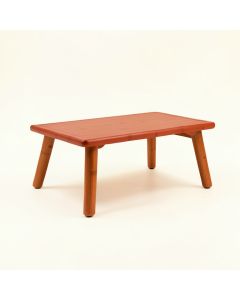 Hazel Crest Coffee Table - Terracotta (synthetic illustration; no displayed measurements)