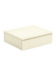 Olive Field Desktop Monitor Riser - Ivory (synthetic illustration; no displayed measurements)