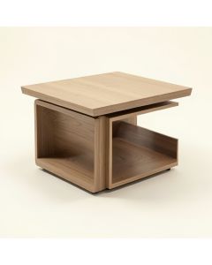 Bjorn Wheel Coffee Table With Storage (synthetic illustration; no displayed measurements)