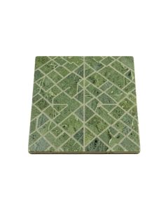 Alder Bluff Uninstalled Square Decorative Tile - Green
