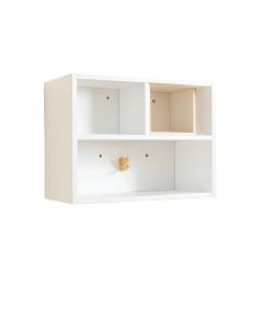 Cove Dale Wall-Mounted Entryway Organizer Shelf - White (synthetic illustration; no displayed measurements)