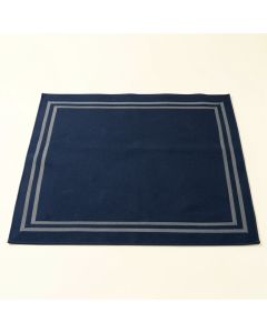 Aspen Crossing Rectangular Outdoor Rug - Navy (synthetic illustration; no displayed measurements)