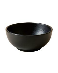 Laurel Arc Dining Bowl - Black (synthetic illustration; no displayed measurements)
