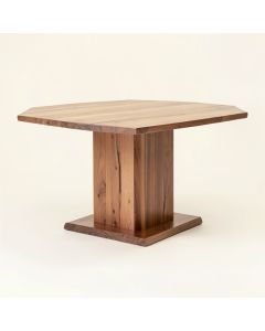 Itchington Counter Height Butterfly Leaf Rubberwood Solid Wood Dining Table (synthetic illustration; no displayed measurements)
