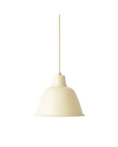 Juniper Bridge Pendant Light Suspended From One Plain Cable - Cream (synthetic illustration; no displayed measurements)