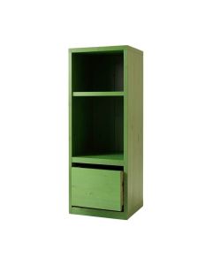 Harbor Edge Narrow Cubby Tower - Green (synthetic illustration; no displayed measurements)