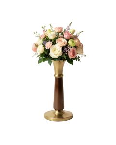 Floral Bouquet Pedestal Plant Stand