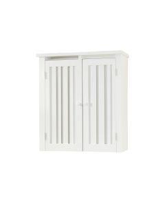 Maple Canyon Wall-Mounted Laundry Cabinet - White