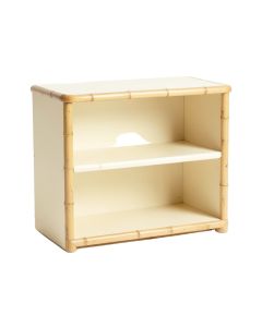 River Arc Low Bookcase - Cream