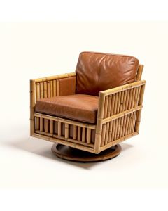 Soule 20.28 '' Wide Swivel Armchair (synthetic illustration; no displayed measurements)