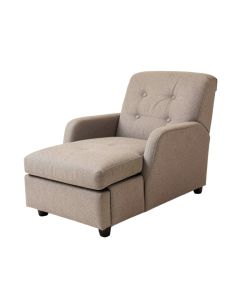 Glenn Tufted Armless Chaise Lounge (synthetic illustration; no displayed measurements)