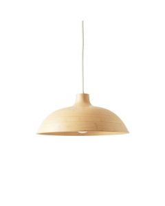 Pine Branch Pendant Light Suspended From One Plain Cable - Beige (synthetic illustration; no displayed measurements)