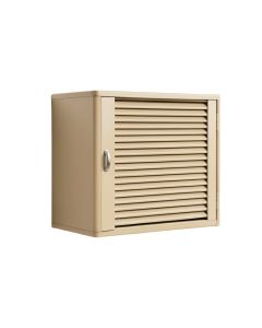 Stone Canyon Wall-Mounted Entry Cabinet - Beige (synthetic illustration; no displayed measurements)