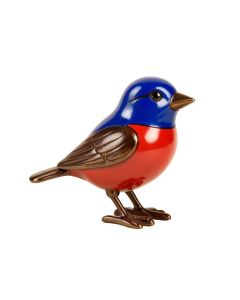 Lulette Decorative Tin Toy Bird