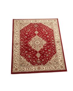 Matilda Power Loom Red/Beige Rug (synthetic illustration; no displayed measurements)