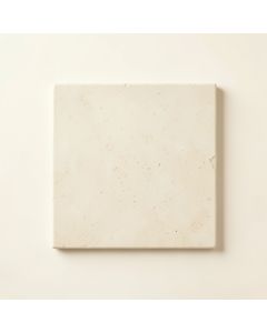 Dawn Crest Uninstalled Square Decorative Tile - Ivory (synthetic illustration; no displayed measurements)