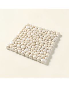 Pacif 0.39 '' X 0.79 '' Seashell Random Mosaic Wall & Floor Tile (synthetic illustration; no displayed measurements)