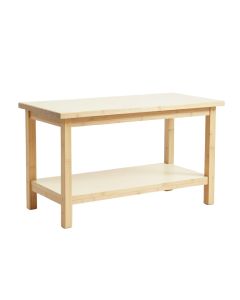 Cove Dell Empty Workshop Workbench - Cream (synthetic illustration; no displayed measurements)