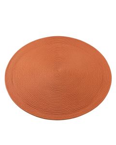 Birch Branch Round Area Rug - Terracotta (synthetic illustration; no displayed measurements)