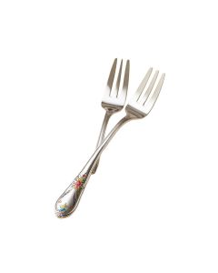 Aneeqa The Mughal Paich Daar Hand-Painted Dinner Fork