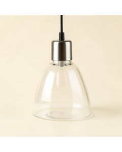 5.25 '' H Glass Novelty Pendant Shade ( Screw On ) In Clear (synthetic illustration; no displayed measurements)