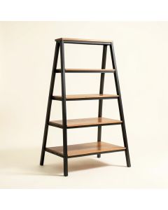 Innes 68.5 '' H X 23.6 '' W Metal Ladder Bookcase (synthetic illustration; no displayed measurements)