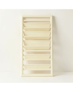 Ash Crest Empty Vertical Garden Frame - Ivory (synthetic illustration; no displayed measurements)