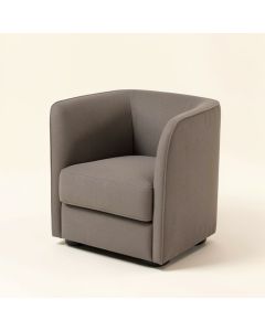 Sophia 29 '' Wide Polyester Barrel Chair (synthetic illustration; no displayed measurements)