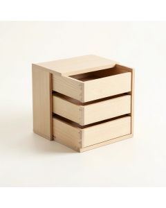 Dawn Dale Small-Parts Storage Drawer Cabinet - Beige (synthetic illustration; no displayed measurements)