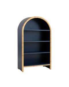 Cliff Brook Freestanding Bookcase - Navy (synthetic illustration; no displayed measurements)