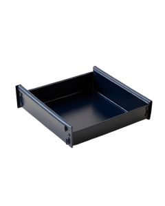 Brook Crest Empty Under-Desk Cable Tray - Navy (synthetic illustration; no displayed measurements)