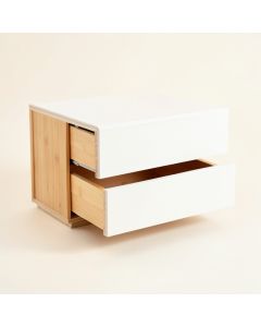 Laurel Bridge Under-Desk Drawer Unit - White (synthetic illustration; no displayed measurements)