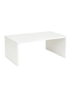 Ridge Dell Desktop Monitor Riser - White (synthetic illustration; no displayed measurements)